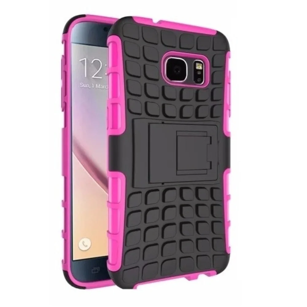 NEW GALAXY S6 Dual Layer Rugged Tough Shockproof Case